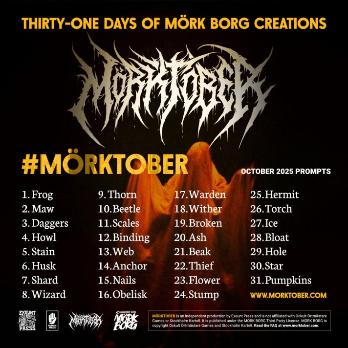 Mork-Tober 2025 – Frog